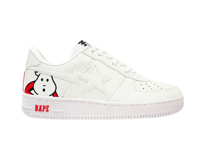 A Bathing Ape Bape Sta Ghostbusters 25th Anniversary White - MFW 03701